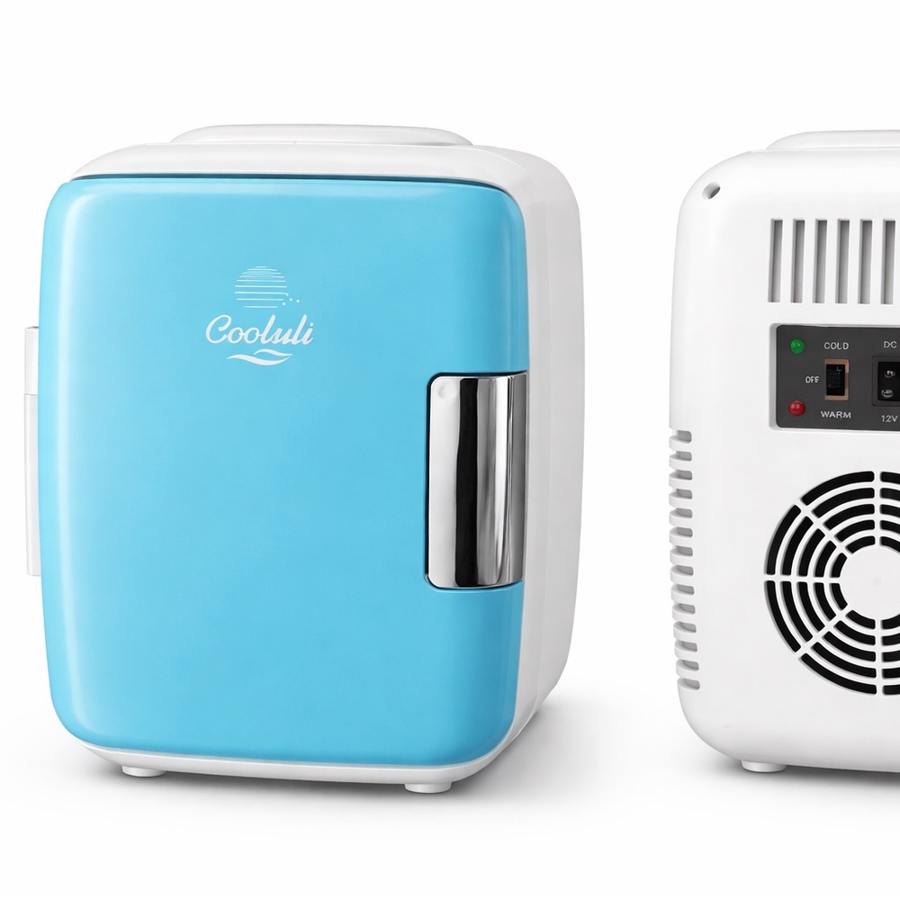 Cooluli Mini Fridge – 4 Liter / Portable Cooler & Warmer